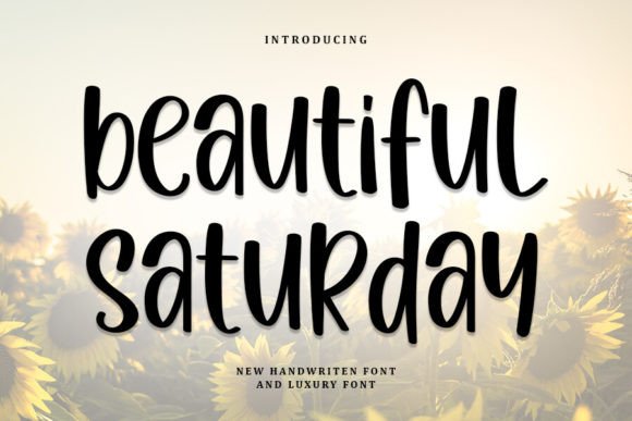 Beautiful Saturday Font: A Designer’s Branding Test