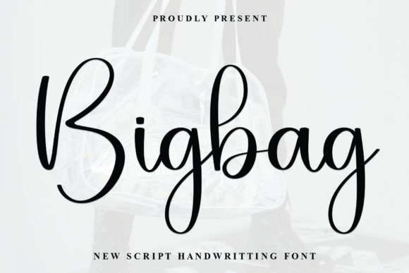 Bigbag Font: Elevating Web Design with Elegant Handwritten Typography