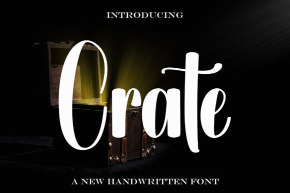 Crate Font: Elevating Editorial Design with Handwritten Elegance
