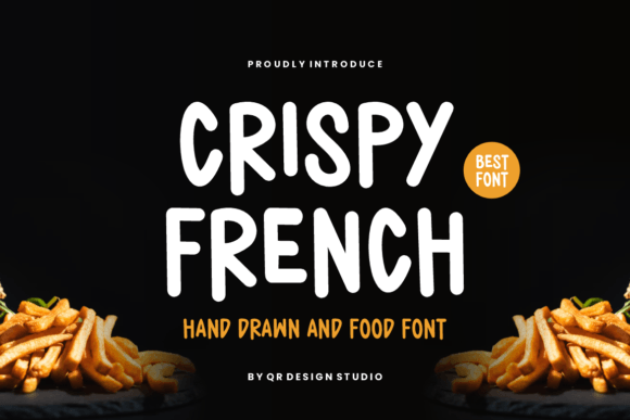 Crispy French Font: A Sweet Handwritten Typeface for Editorial Design