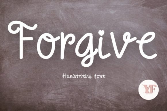 Forgive Font: Adding Vintage Warmth to Your Brand
