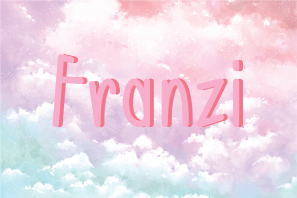Franzi: A Whimsical Handwritten Font for Thoughtful Editorial Design