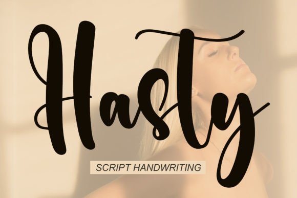 Hasty Font: A Handwritten Typeface for Makers
