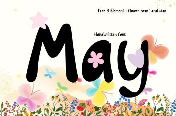 May Font Review: Handwritten Warmth for Editorial Design