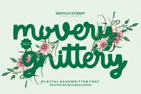 Movery Gnittery Font: Elevating Campaign Visuals