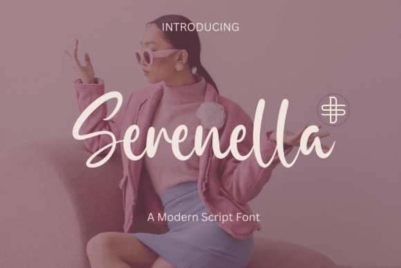Serenella Font: Elevating Campaign Visuals with Script Charm