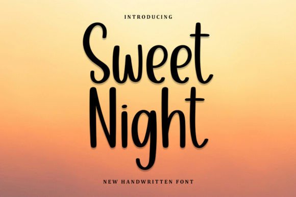 Sweet Night Font: A Web Designer’s Layout Test