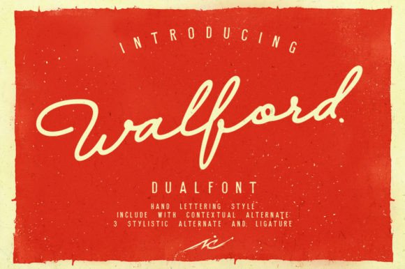 Walford Font: A Handlettering Choice for Editorial Design