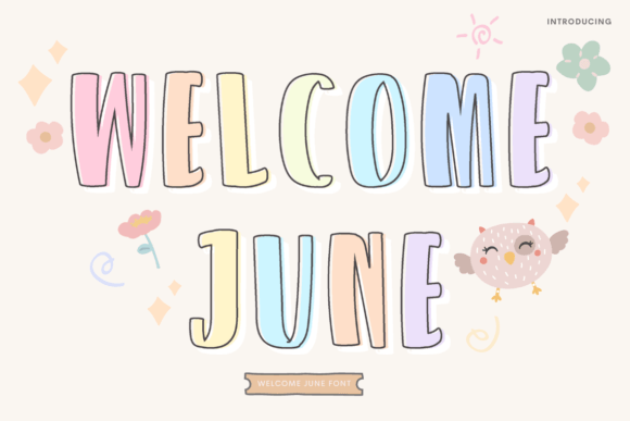 Welcome June Font: Elevating Editorial Design