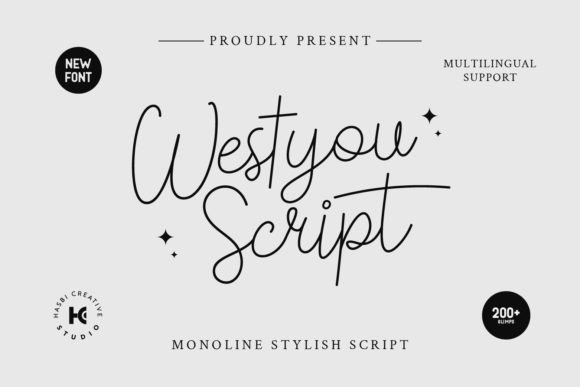 Westyou Font: Elegant Script for Small Business Branding