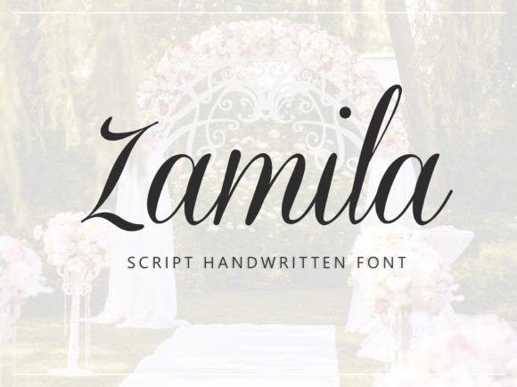 Zamila Font: Elevating Editorial Design with Elegant Script Typography
